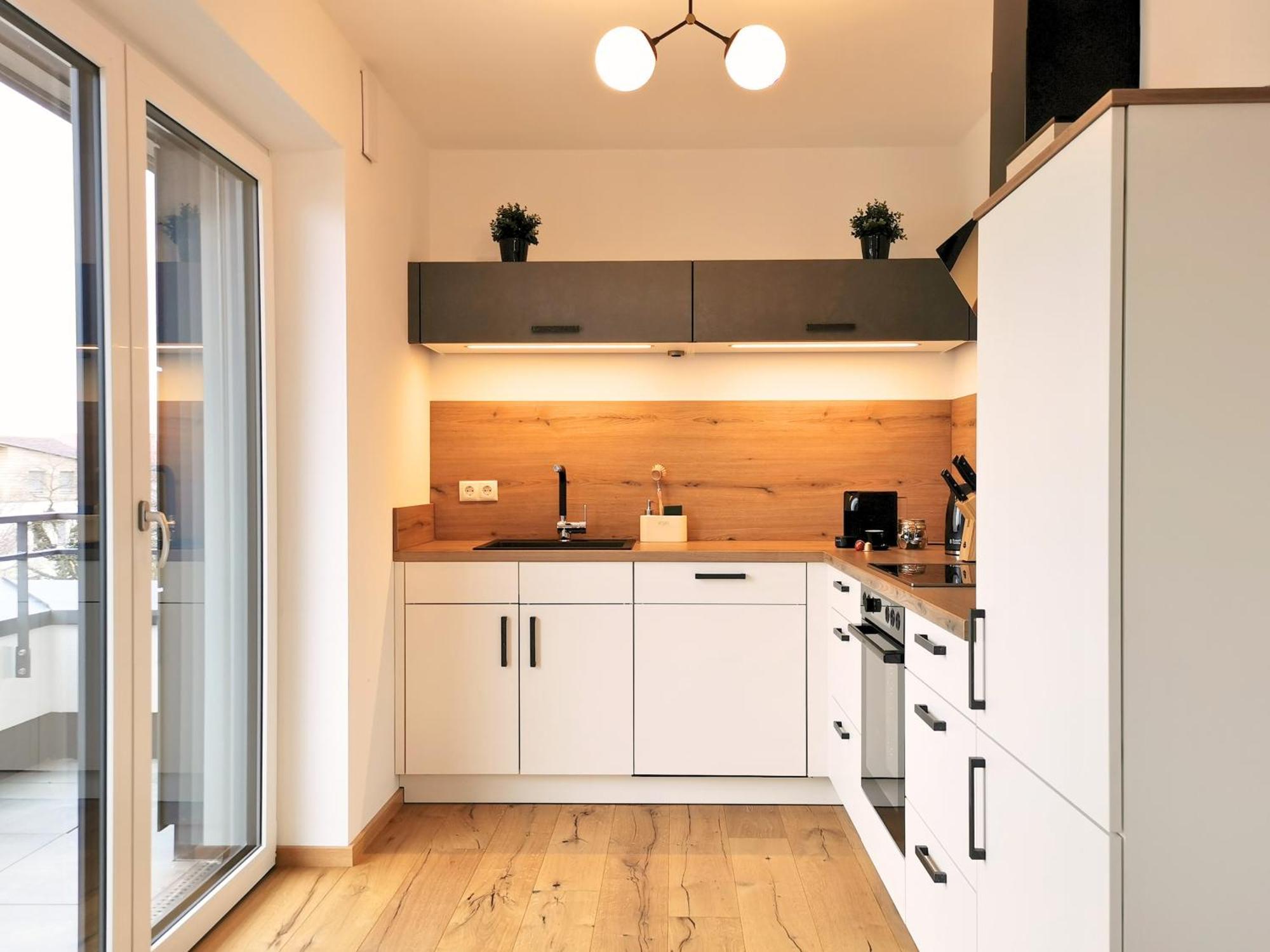 Апартаменты Fynbos Penthouse Deluxe, Balkon, Parkplatz Штраубинг Экстерьер фото