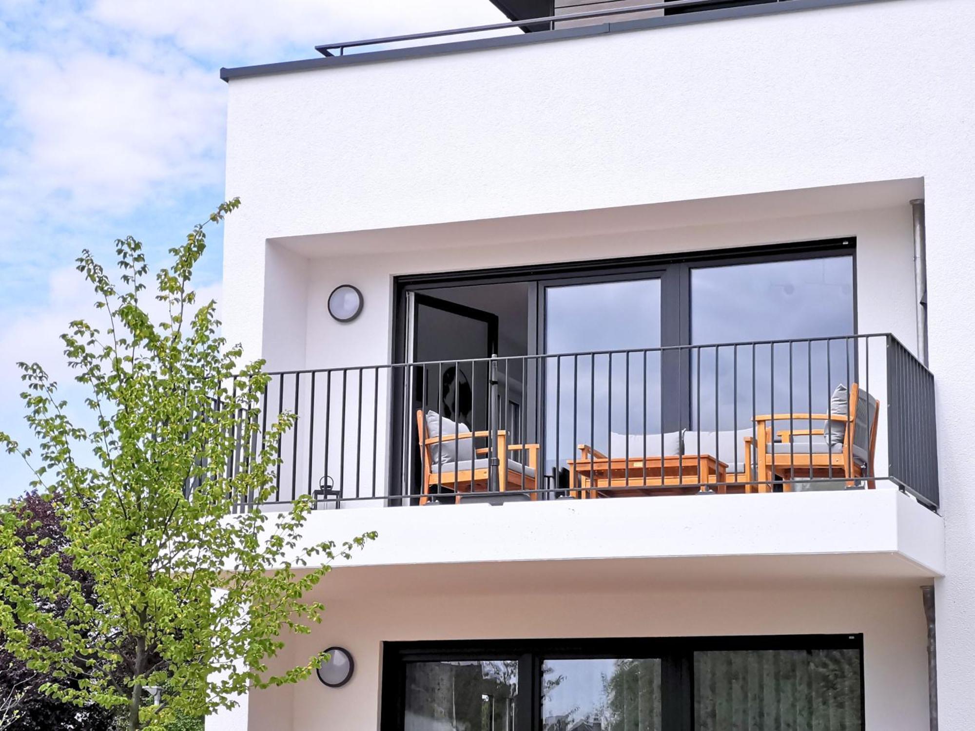 Апартаменты Fynbos Penthouse Deluxe, Balkon, Parkplatz Штраубинг Экстерьер фото